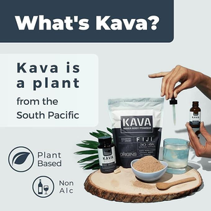 Özel etiket yüksek kaliteli organik Kava kök ekstresi sıvı damla konsantre Kava sakinleştirici damla destek gevşeme - Product Image 3