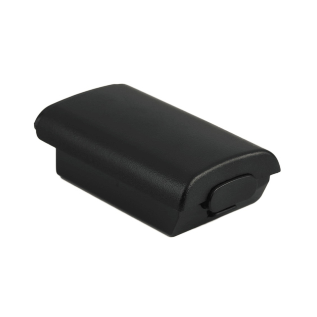 Replacement for Xbox 360 Game Battery Pack Cover Shell for Xbox 360 Wireless Controller Handle Battery Cover Black and White