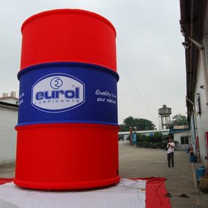Réplica Gigante Inflable de Barril de Aceite de Lubricantes Eurol - Exhibición Inflable Promocional Personalizada para Marcas de Automoción/Lubricantes - Product Image 5