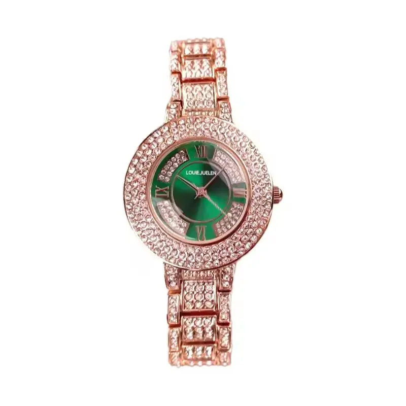 FAXINA 5015 luxe mode décontracté femme 5 pièces ensemble diamant montres dames Bracelet horloge relojes mujer zegarek damski montre ensemble