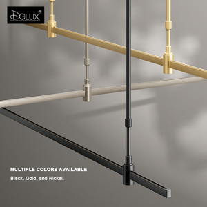 Dglux New Chất lượng cao LED Bracket theo dõi ánh sáng bị đình chỉ từ quang học theo dõi lưới tản nhiệt ánh sáng bóng ánh sáng hệ thống Trần - Product Image 4