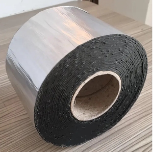 Autoroute asphalte anti-fissure auto-adhésif <span class=keywords><strong>bitume</strong></span> feuille d'aluminium <span class=keywords><strong>bande</strong></span> flash <span class=keywords><strong>de</strong></span> <span class=keywords><strong>bitume</strong></span> <span class=keywords><strong>bande</strong></span> clignotante - Product Image 3