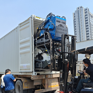 Minicargadora Multifuncional con Ruedas y Mezcladora de Cemento, Cucharón <span class=keywords><strong>para</strong></span> Concreto, <span class=keywords><strong>para</strong></span> Trabajos de Construcción, Nueva - Product Image 6