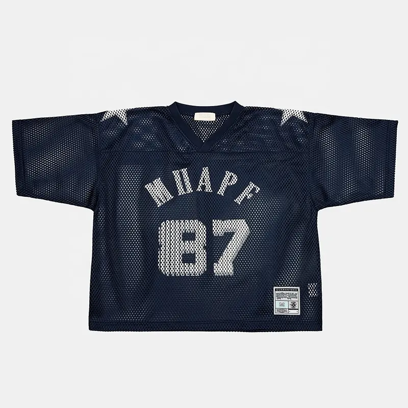 Ropa de hombre 2024 fabricantes de marcas de ropa para ropa marca impresa malla Jersey Camisetas Camiseta de béisbol personalizada