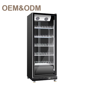 Xiangming Affichage de réfrigérateur <span class=keywords><strong>à</strong></span> porte unique commercial de haute qualité Verre <span class=keywords><strong>à</strong></span> température unique refroidi par air <span class=keywords><strong>à</strong></span> <span class=keywords><strong>vendre</strong></span> - Product Image 1