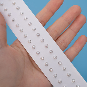 <span class=keywords><strong>Perles</strong></span> d'eau douce naturelles <span class=keywords><strong>de</strong></span> qualité AAAAA, rondes parfaites, semi-percées, <span class=keywords><strong>perles</strong></span> en vrac <span class=keywords><strong>pour</strong></span> la fabrication <span class=keywords><strong>de</strong></span> pendentifs et <span class=keywords><strong>de</strong></span> boucles d'oreilles - Product Image 2