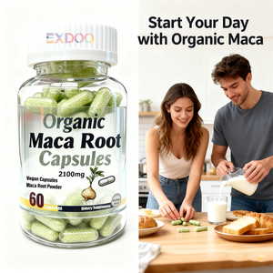 Kapsul <span class=keywords><strong>Maca</strong></span> Label pribadi hitam Plus Energy Ultimate organik terbaik kapsul akar Ekstrak kuat lengkungan ekstrim merah alami - Product Image 2