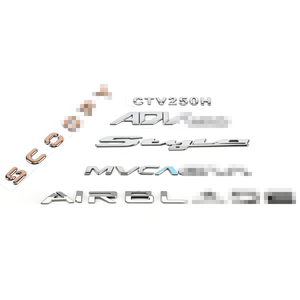 Etiqueta Adhesiva 3M Personalizada al por Mayor, Letras 3D Suaves de PVC, Emblema para Automóvil con Logotipo de Motocicleta, Adhesivo para Emblema de <span class=keywords><strong>Auto</strong></span> - Product Image 6