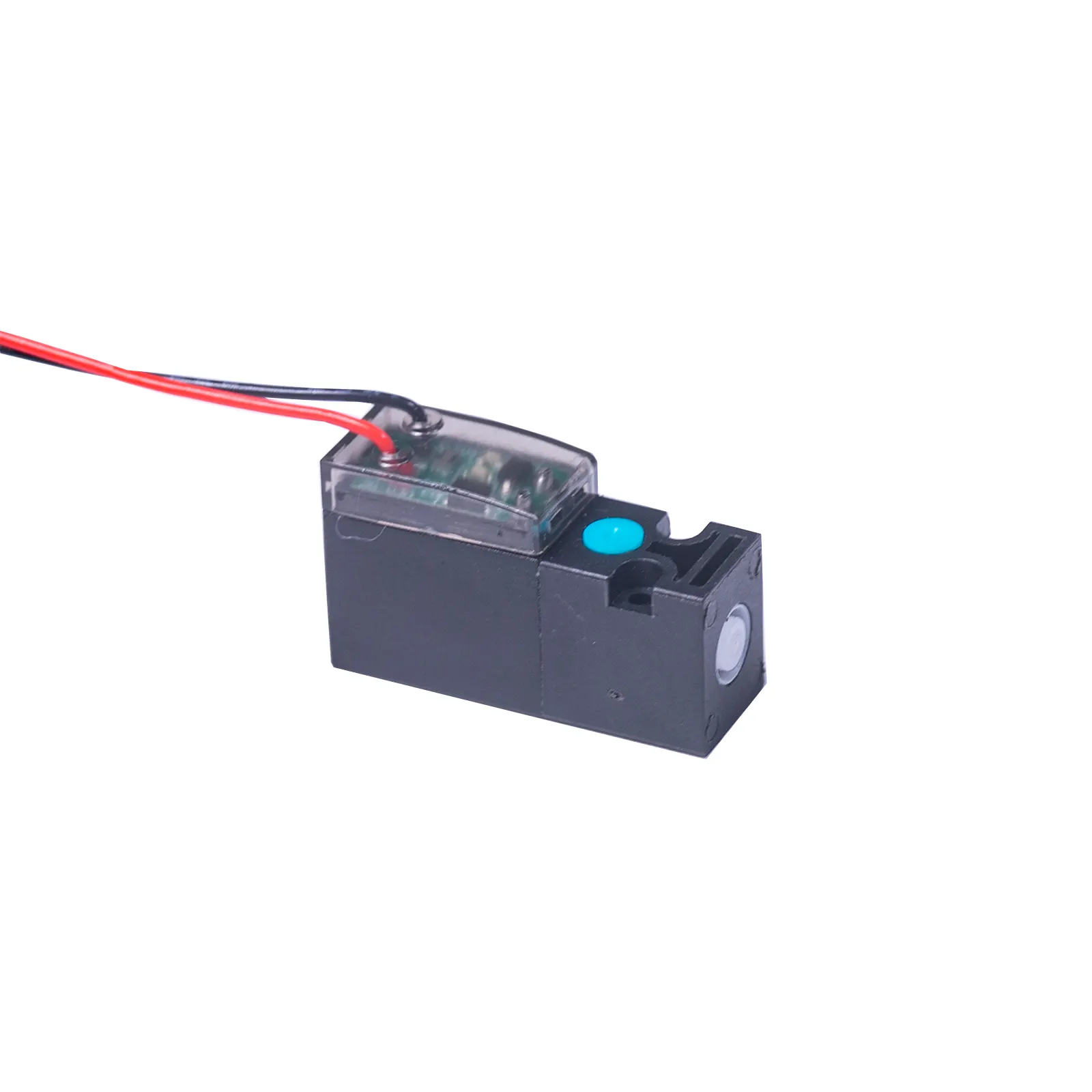 Aierway 10mm Acción directa Micro Plástico Válvula solenoide neumática Dos posiciones Válvula solenoide de tres vías micro acción directa