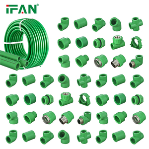 Conectores y Accesorios de Plomería PPR IFAN OEM, Tuberías de Agua de Plástico Soldadas por Inyección, Accesorios PPR PN25 - Product Image 1