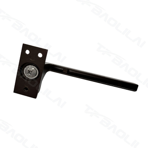 อุปกรณ์เสริมที่ทันสมัยสำหรับห้องนอนห้องน้ำอลูมิเนียมอัลลอยมือจับหน้าต่างบานเลื่อนด้านซ้ายขวาชนิดสกรูสำหรับใช้ในอพาร์ตเมนต์ - Product Image 3