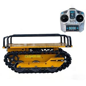 工場卸売 500kg 農業用トラック リモコン式 全地形対応 運搬車 クローラー台車 - Product Image 1