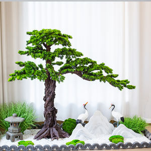 Bienvenue pin arbre artificiel <span class=keywords><strong>faux</strong></span> arbre, décoration d'entrée fenêtre pin escalier entrée cour aménagement paysager mise en page - Product Image 5