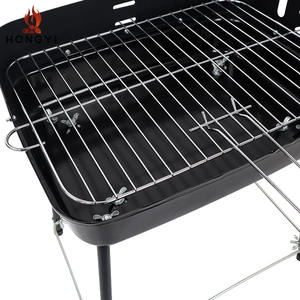 Barbecue portable HONGYI en acier, équipement de grillade pour le camping et les pique-niques en plein air, design léger et pliable - Product Image 2