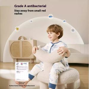 Saco de Dormir Universal para Bebé con Estampado Animal Ecológico, Anti-Patadas, 100% Fibra de Bambú, Cierre de Cremallera para Infantes - Product Image 2