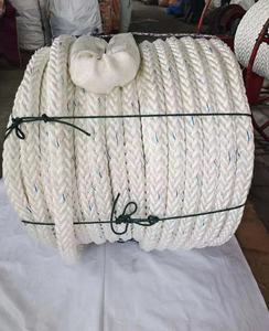 Corde robuste <span class=keywords><strong>8</strong></span>/12 brins tressés haute résistance marine <span class=keywords><strong>Polyamide</strong></span> PE PP plastique Polyester macramé corde en nylon pour l'amarrage - Product Image 4