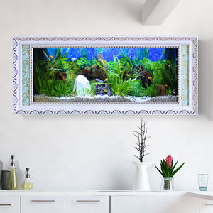 Accessoires Nouvelle Mode Moderne Personnalisable Haute Qualité Mural <span class=keywords><strong>Aquarium</strong></span> Fish Tank Intelligent Personnalisation Usine - Product Image 5