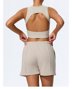 Ensemble de <span class=keywords><strong>sport</strong></span> pour femmes GC, 4 pièces, haut de yoga à manches longues, débardeur de <span class=keywords><strong>sport</strong></span>, pantalon de jogging, sweat-shirt, veste de yoga, soutien-gorge de <span class=keywords><strong>sport</strong></span>, ensemble de fitness - Product Image 2