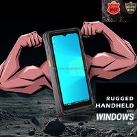 GENZO pemindai persediaan 6.5 inci, pc saku genggam tab kasar IP67 PDA Windows 11 pdas que quieren