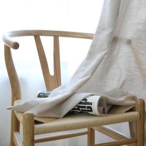 Comprar al por mayor de apagón cortina tela Lino cortina tapicería <span class=keywords><strong>Cortin</strong></span> Rideaux de poliéster para la sala - Product Image 3