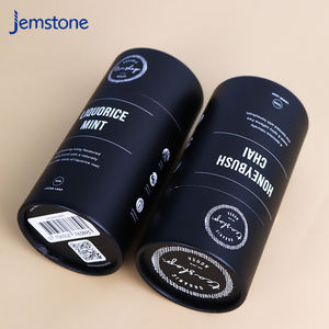 Custom Eco-friendly Tea Blend Cardboard Cylinder <b>Gift</b> <b>Box</b> Packaging Coffee Loose Tea Kraft Paper Tube Packaging - Product Image 2