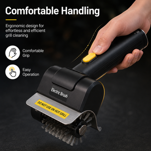 Spazzola Elettrica Virale <span class=keywords><strong>per</strong></span> Sgrassare <span class=keywords><strong>Barbecue</strong></span>, Senza Fili, Portatile, a Batteria al Litio, Strumento <span class=keywords><strong>per</strong></span> la Pulizia in Acciaio Inossidabile <span class=keywords><strong>per</strong></span> Picnic all'Aperto - Product Image 6