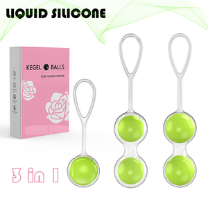Kovida Bestseller Silikon Erwachsenen-Massageball für Frauen Vaginal-Sexspielzeug Kegel-Bälle Beckenbodentraining Kegel-Bälle für Damen - Product Image 1