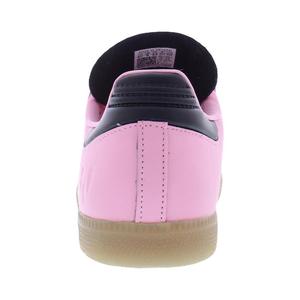 Chaussures Adidas Samba Messi en cuir pour homme, rose clair, noir, gum, style basketball - Product Image 3