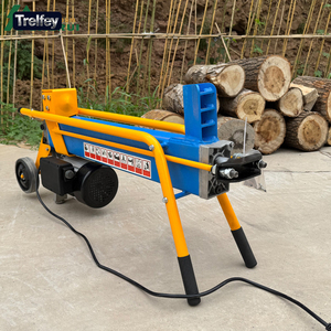 Fendeuse de bois électrique professionnelle 8T pour la gestion des villas, fermes et propriétés, traitement efficace de gros bûches - Product Image 4