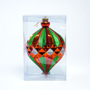 Boule de Noël de luxe de haute qualité, ornée de paillettes et de diamants, d'inspiration islamique, ornement suspendu pour les fêtes - Product Image 3