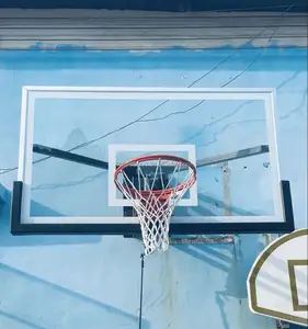 PU 패딩 및 450mm 농구 림 FIBA 승인 벽걸이 농구 보드 농구 후프