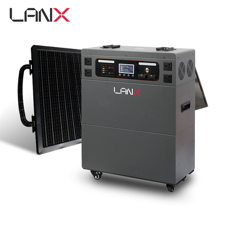 Black with solar panel