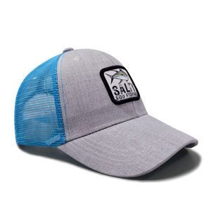 Wholesale Polyester Cotton Fabric Summer <b>Hook</b> and Loop 6 Panel 3D Embroidery <b>Outdoor</b> Unisex Mesh Net Custom Trucker Cap - Product Image 6