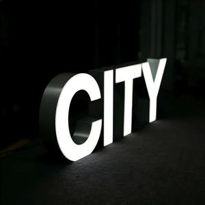 Letrero Luminoso LED Acrílico 3D con Retroiluminación, Logotipo Personalizado, Tema Alfabético, Efecto de Luz Constante - Product Image 3