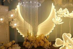 อุปกรณ์ตกแต่งงานแต่งงาน ไฟประดับงานแต่งงาน แนวคิดศิลปะสมัยใหม่ สร้างสรรค์บรรยากาศร่วมสมัยและจินตนาการอันน่าทึ่ง - Product Image 2