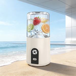 Licuadora Portátil de 260 ml, Libre de BPA, Trituradora de Hielo de Alta Velocidad, Modo Turbo, Resistente, para Hacer Smoothies, a Prueba de Fugas, con Batería, para Viajes en Auto - Product Image 5