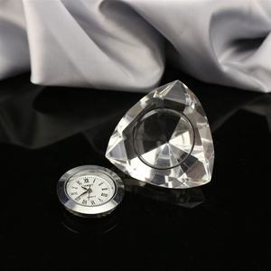 Reloj de Mesa de Cristal en Oferta / Reloj de Cristal Económico para Recuerdo de Boda - Product Image 6