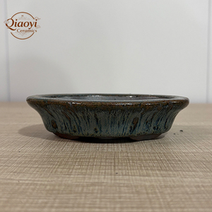 <span class=keywords><strong>Pot</strong></span> à succulentes irrégulier <span class=keywords><strong>en</strong></span> argile violette Yixing, pots à bonsaï <span class=keywords><strong>en</strong></span> céramique émaillée, pots de jardin bohèmes, pots à fleurs pour l'intérieur et l'extérieur - Product Image 4