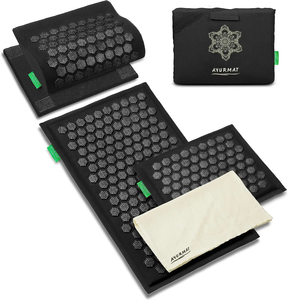 Tapis et oreiller d'acupression CZ 2026 - Relaxation par acupression - Soulage votre stress du bas du dos, du haut du dos et de la douleur sciatique - Product Image 3