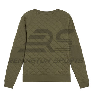 เสื้อสเวตเตอร์แขนยาวผู้ชายผ้าฝ้ายสีพื้นสไตล์สตรีทแวร์สำหรับผู้ชาย - Product Image 3