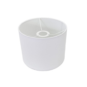 Tùy chỉnh vải trắng trống Đèn bóng râm phòng khách chụp đèn trang trí nội thất bán buôn cho đèn bàn - Product Image 1