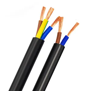 Mehradriges Netz kabel RVV 2 3 4 5-adrig 0,75mm 1mm 1,5mm 2mm 5mm 4mm 6mm flexibles elektrisches Kabel