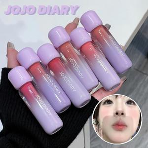 Gloss à lèvres brillant nude rouge effet miroir, 6 couleurs riches, hydratant, waterproof, sensation gelée, pour maquillage quotidien (vente en gros) - Product Image 1