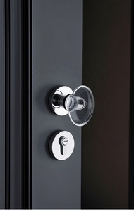 Offre Spéciale différents styles poli or argent chrome laiton cristal bouton poignée de porte serrure pour portes en bois - Product Image 2