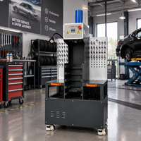Presse hydraulique robuste pour l'extraction et l'installation de silentblocs de suspension de châssis automobile, équipement de réparation automobile pour garage HY-3001 220V