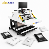 Machine d'emballage automatique avec impression thermique, étiquetage, ensachage et scellage pour les commandes en ligne