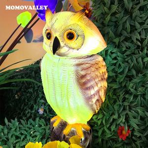Momovalley Elevate Outdoor Tavern Decor Décors de hibou rotatif élégant Ip65 Rated Safety Durability Casting Cozy Glow - Product Image 5