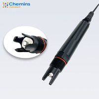 Sonde de pH industrielle étanche IP68, résolution 0,01 pH, précision 0,1 pH pour piscine et traitement des eaux usées