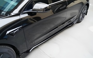 Kit carrosserie Aero pour <span class=keywords><strong>Tesla</strong></span> Model 3 2023+ : lèvre avant, diffuseur arrière, jupes latérales pour le nouveau Model 3 - Product Image 5