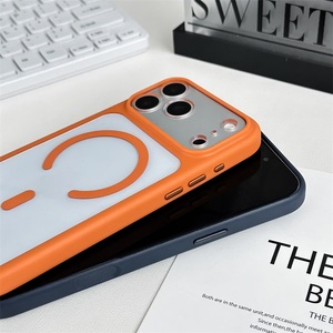 Suministro de Fábrica: Funda Magnética Transparente Premium para PC con Compatibilidad Magnética para iPhone 13 14 15 16 17 Pro Max Series - Product Image 2